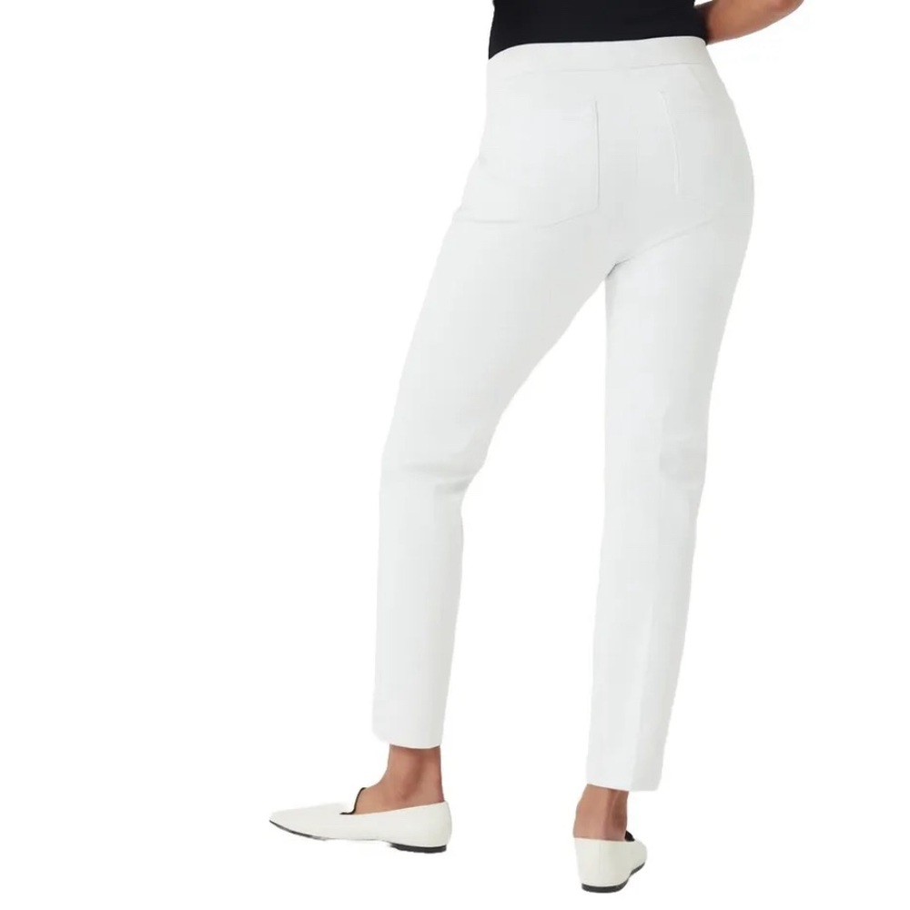 NWT SPANX WHITE SLIM STRAIGHT ANKLE - Picture 2 of 10